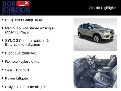 2018 Ford Escape SEL