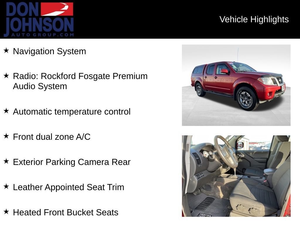 2018 Nissan Frontier PRO-4X