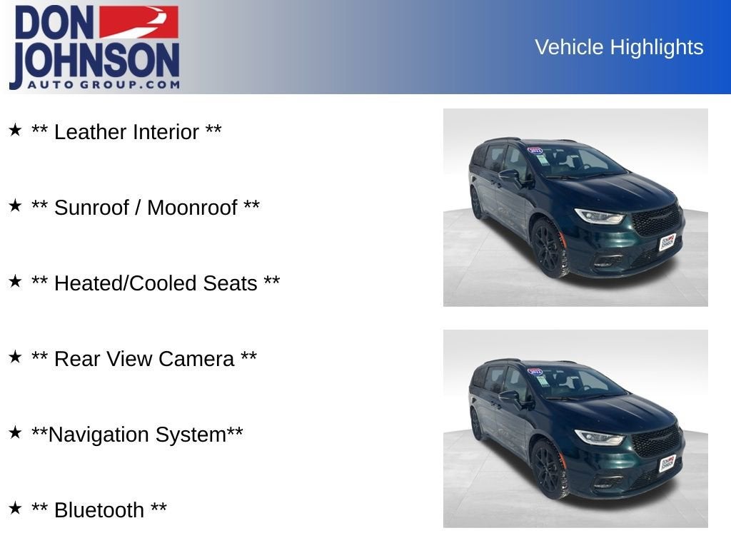 2022 Chrysler Pacifica Limited