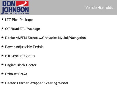 2017 Chevrolet Silverado 2500 HD LTZ