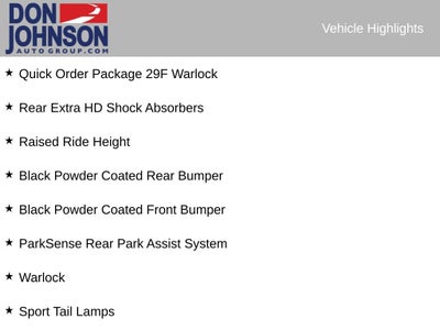 2024 RAM 1500 Classic Warlock Crew Cab 4x4 5'7' Box