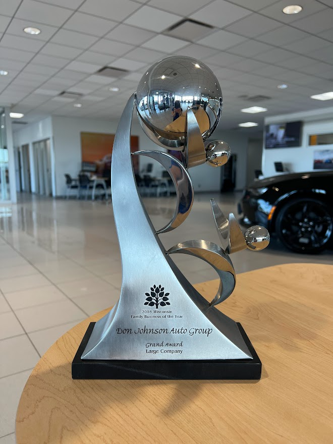 Award - Don Johnson Motors in Rice Lake WI